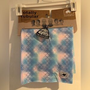 Turtlefur Totally Tubular Neck Gaiter - Pastel Mermaid Scales